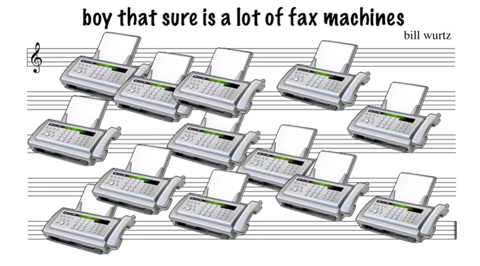 a lot of fax machines Blank Meme Template