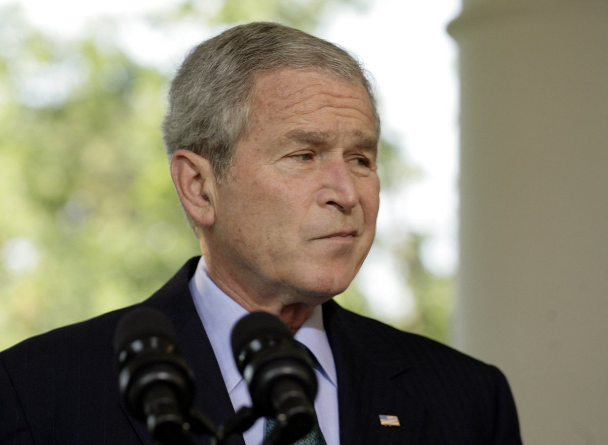 george w bush Blank Meme Template