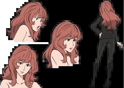 fujiko mine Blank Meme Template