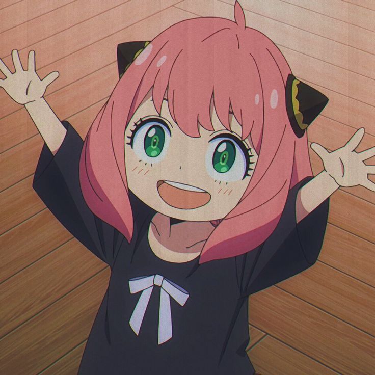 anya forger Blank Meme Template