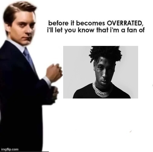 youngboy nba | image tagged in i'm a fan | made w/ Imgflip meme maker