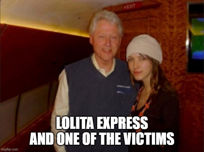 LOLITA EXPRESS AND ONE OF THE VICTIMS | made w/ Imgflip meme maker