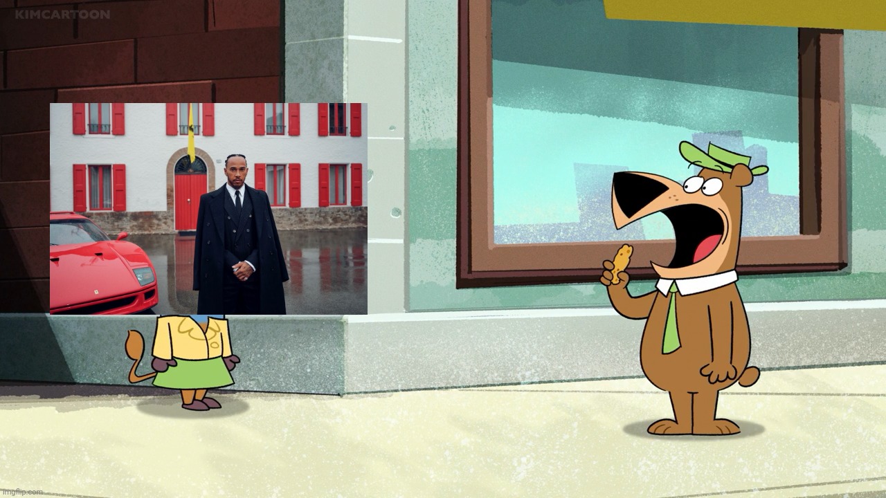 image tagged in formula 1,ferrari,lewis,hamilton,hbo max | made w/ Imgflip meme maker