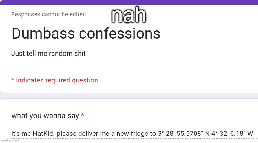 nah | made w/ Imgflip meme maker