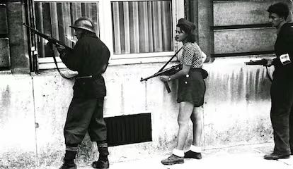 french resistance fighters Blank Meme Template