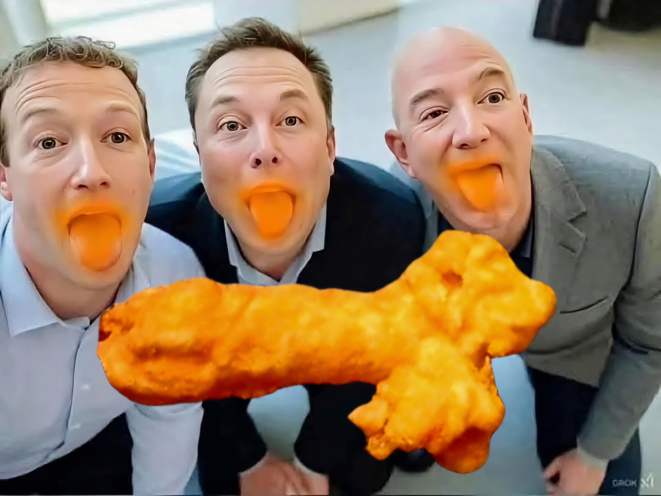 Goo gobbling Blank Meme Template