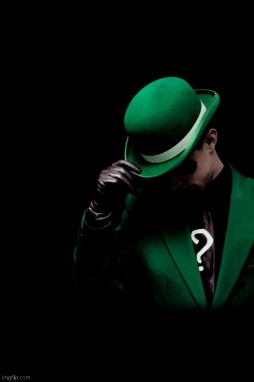 The Riddler | image tagged in the riddler | made w/ Imgflip meme maker