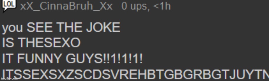 new temp | image tagged in the joke is se x | made w/ Imgflip meme maker