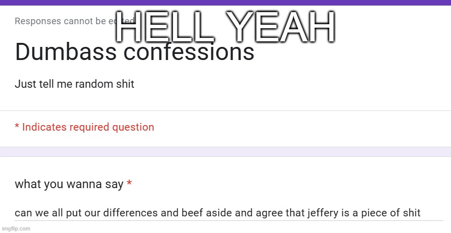HELL YEAH | made w/ Imgflip meme maker