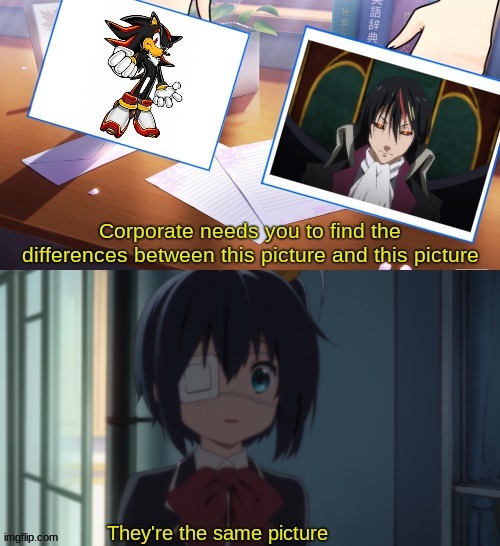 Diablo and Shadow lowkey look kinda similar | made w/ Imgflip meme maker