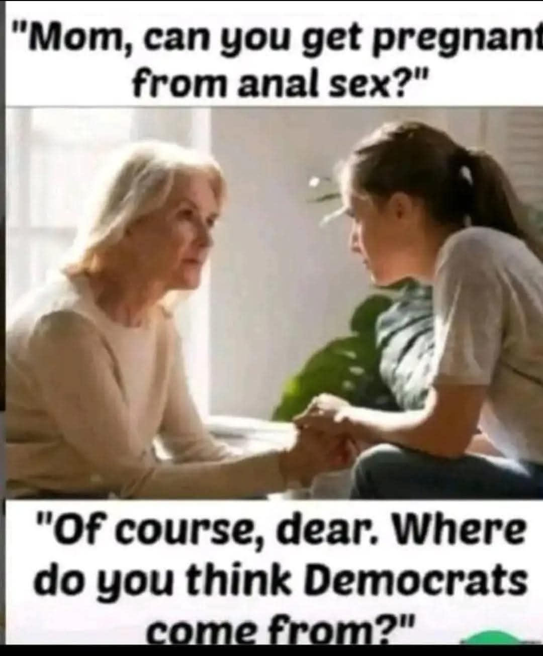 AOC and Anal Sex and Ribs Blank Meme Template