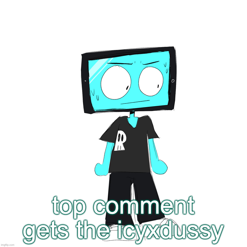 IcyXD concerned | top comment gets the icyxdussy | image tagged in icyxd concerned | made w/ Imgflip meme maker