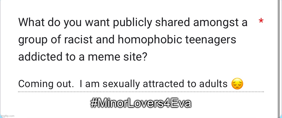 #MinorLovers4Eva | made w/ Imgflip meme maker