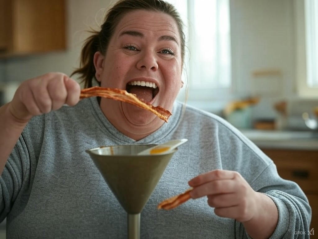 Fat Woman Blank Meme Template
