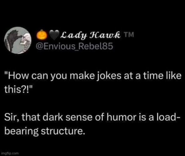 Load bearing | image tagged in load,dark humour | made w/ Imgflip meme maker