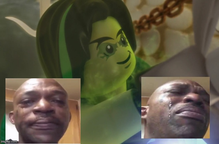 My genuine reaction to his death (I was crushed) | image tagged in ninjago,morro | made w/ Imgflip meme maker