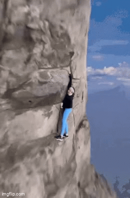 Still Rocking Gif Technically, This Is Still Rock Climbing ! - Imgflip