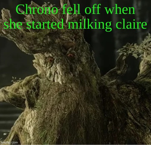 Hecate | Chrono fell off when she started milking claire | image tagged in hecate | made w/ Imgflip meme maker