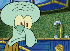 High Quality squidward eye twitch Blank Meme Template