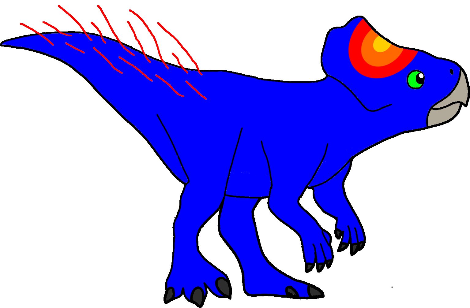 Male Microceratus (Paleoverse + EOIverse) Blank Meme Template