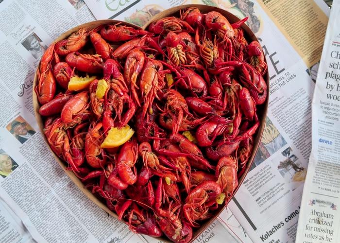 Crawfish Heart Blank Meme Template