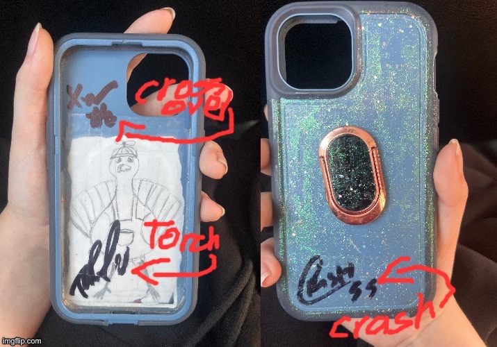 wtv heres the autographs anyways | made w/ Imgflip meme maker