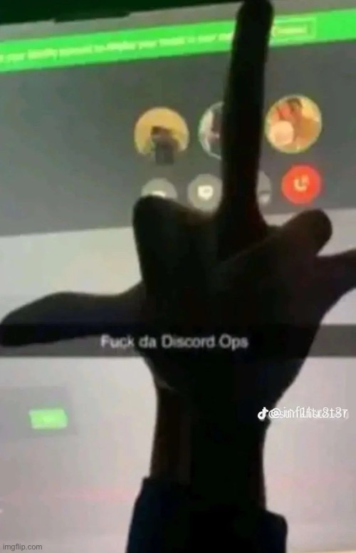 Fuck da discord ops | image tagged in gifs,memes,funny,shitpost,discord,msmg | made w/ Imgflip meme maker