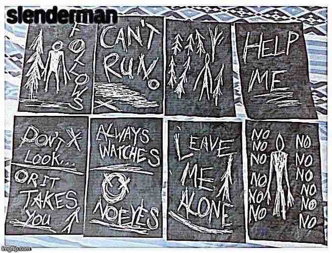FRIED FOR YOU BROOO | image tagged in slenderman's template | made w/ Imgflip meme maker