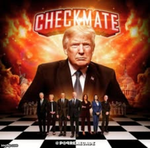 Checkmate | image tagged in political,reposts,checkmate | made w/ Imgflip meme maker