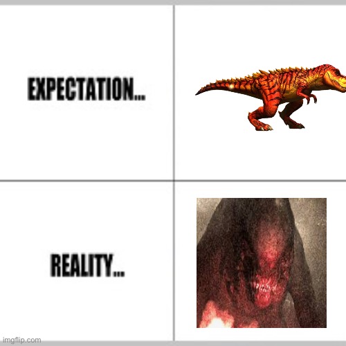 What I expected for Jurassic world rebirth vs what we got in the trailer | image tagged in expectation vs reality,jurassic world | made w/ Imgflip meme maker