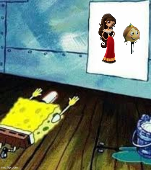 SpongeBob Worships Girls | image tagged in spongebob worship,girl,girls,disney,nickelodeon,pretty girl | made w/ Imgflip meme maker