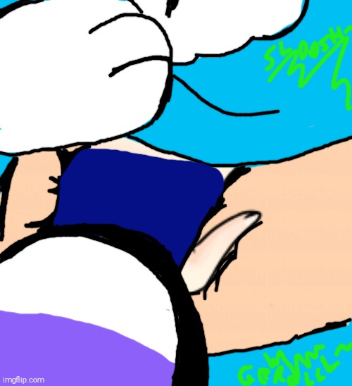 RibbonWoman & iceMan's Tummy Rub Session | image tagged in ribbonwoman,iceman,tummy rub,big belly,megaman | made w/ Imgflip meme maker