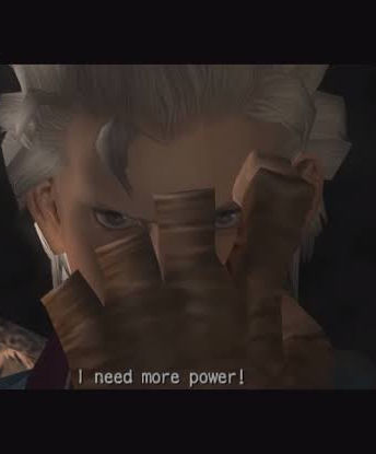 Vergil I need more power Blank Meme Template