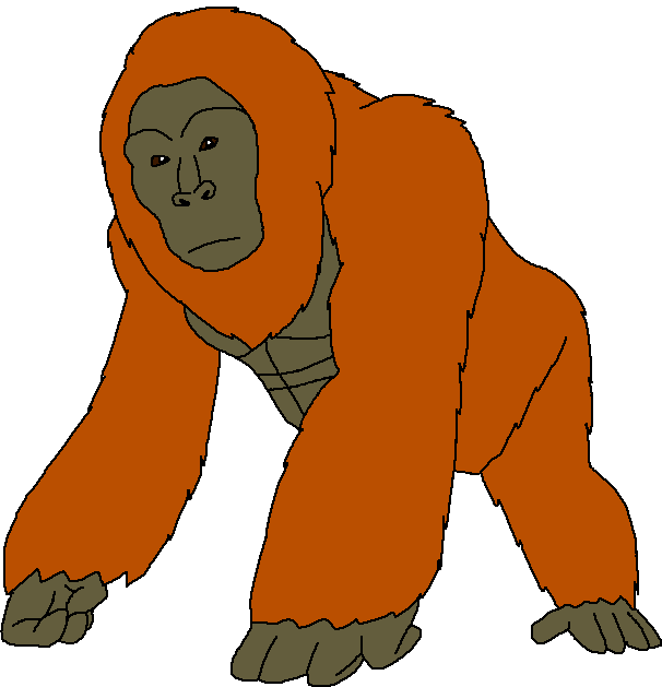 Male Gigantopithecus (Paleoverse + EOIverse) Meme Template