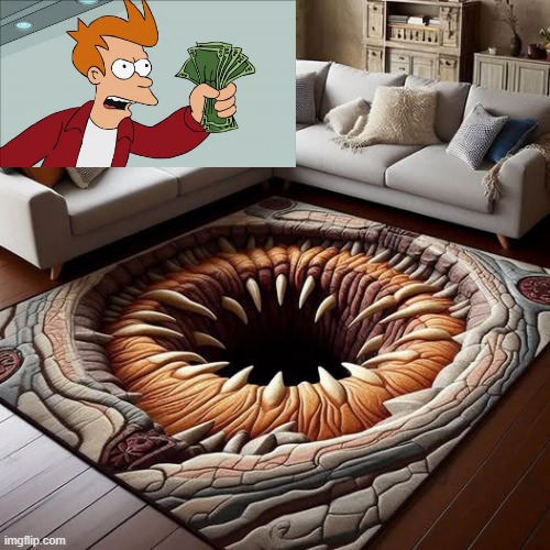 Get Me That Rug | image tagged in star wars,sarlacc | made w/ Imgflip meme maker