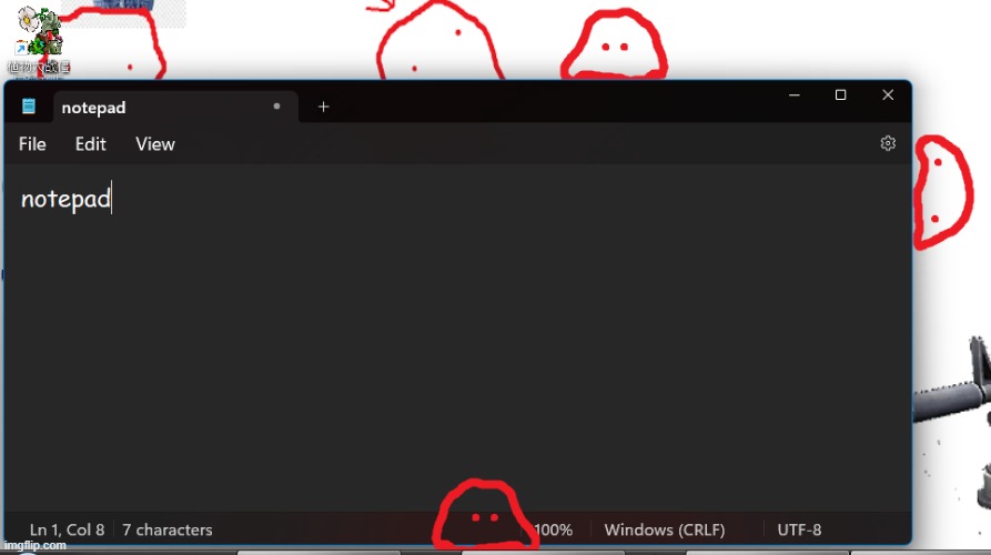 notepad | image tagged in notepad | made w/ Imgflip meme maker