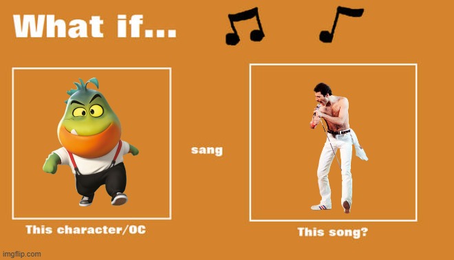 if mr piranha sung we are the champions by queen | image tagged in what if this character - or oc sang this song,queen,the bad guys,1970s | made w/ Imgflip meme maker