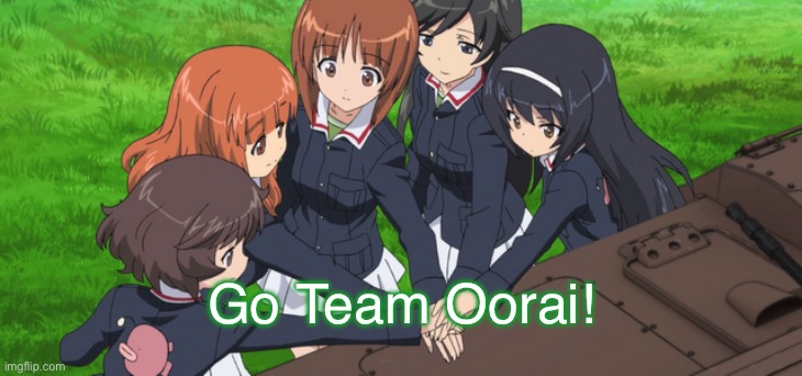 Team Anglerfish | Go Team Oorai! | image tagged in girls und panzer,venture bros,parody,reference,meme,catchphrase | made w/ Imgflip meme maker