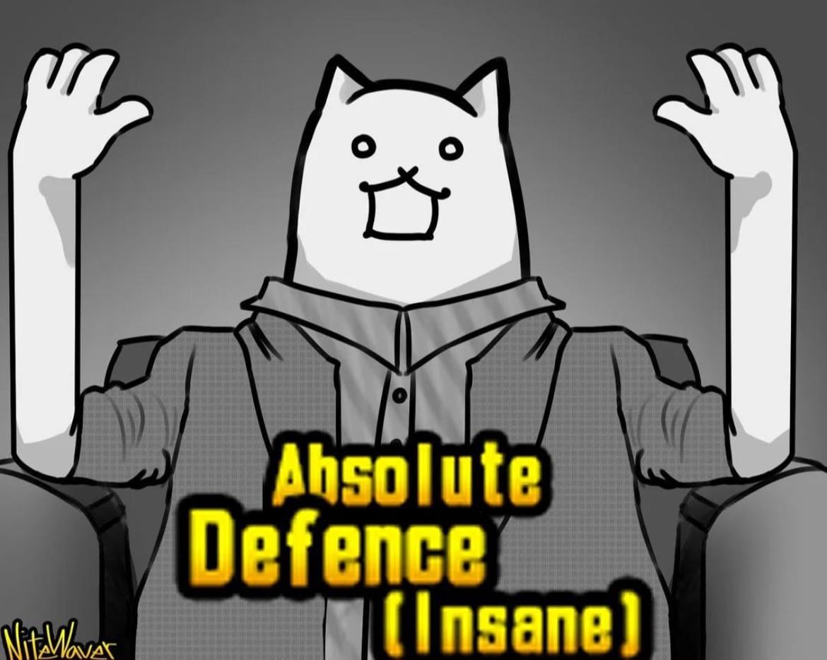 Absolute cinema battle cats Blank Meme Template