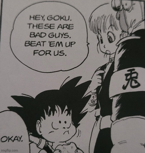 That's it. That's the Manga | image tagged in dragon ball | made w/ Imgflip meme maker