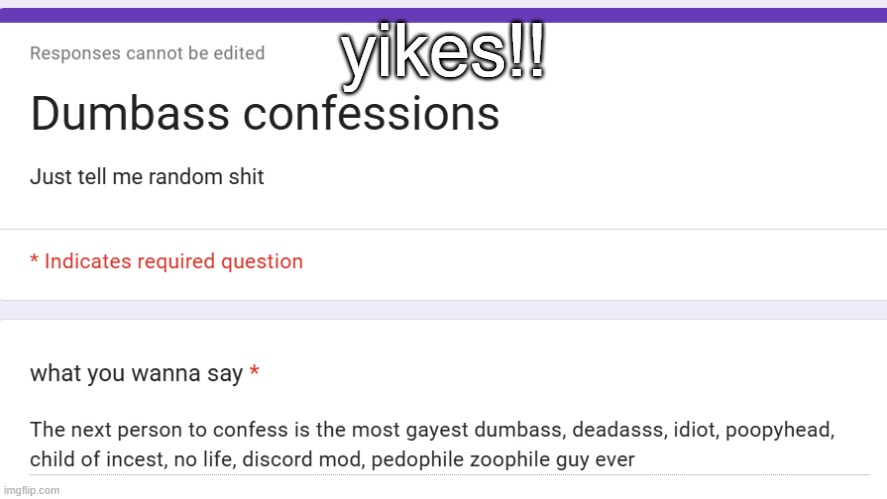 yikes!! | made w/ Imgflip meme maker