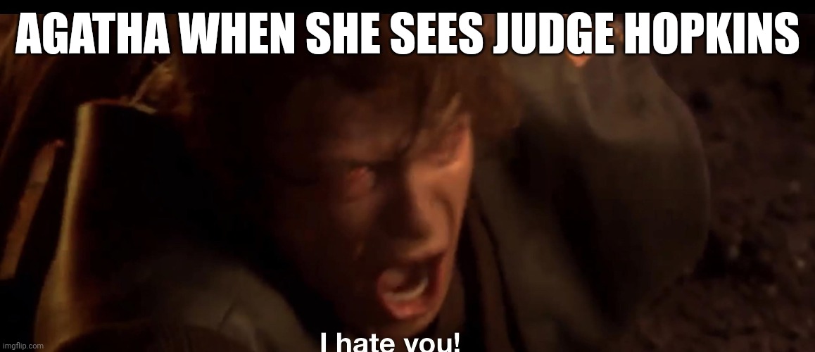 AGATHA WHEN SHE SEES JUDGE HOPKINS | image tagged in paranorman | made w/ Imgflip meme maker