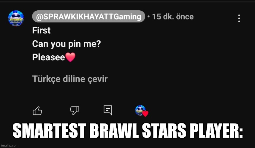 SMARTEST BRAWL STARS PLAYER: | image tagged in dumb people | made w/ Imgflip meme maker