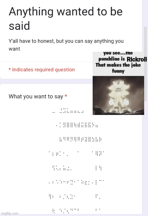 Rickroll | made w/ Imgflip meme maker