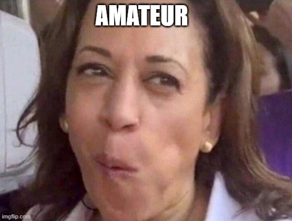 Kamala Harris | AMATEUR | image tagged in kamala harris | made w/ Imgflip meme maker