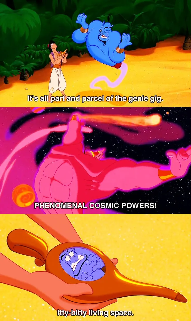 Phenominal Cosmic Power Blank Meme Template