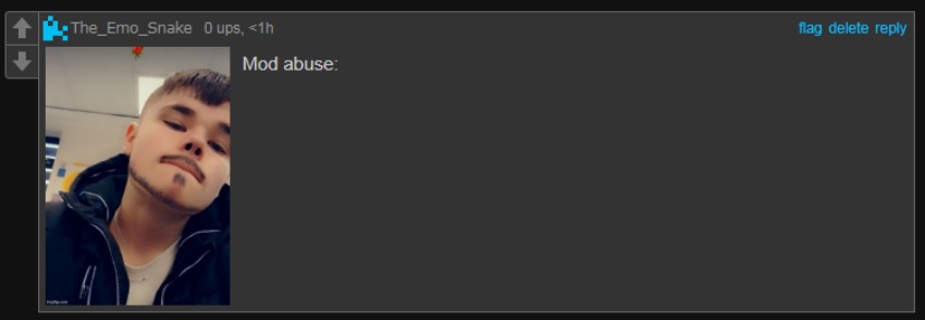 ☠️early 2023 | image tagged in mod abuse | made w/ Imgflip meme maker