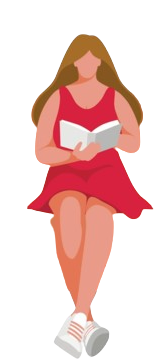Woman sitting Blank Meme Template