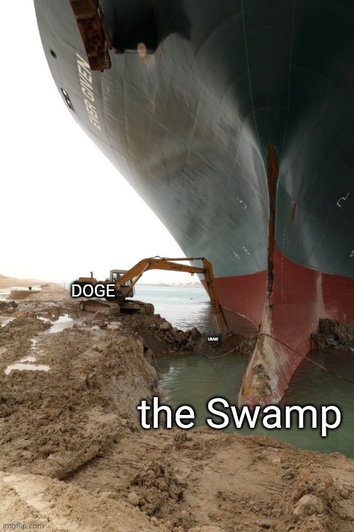 There was an attempt | DOGE; USAID; the Swamp | image tagged in there was an attempt | made w/ Imgflip meme maker