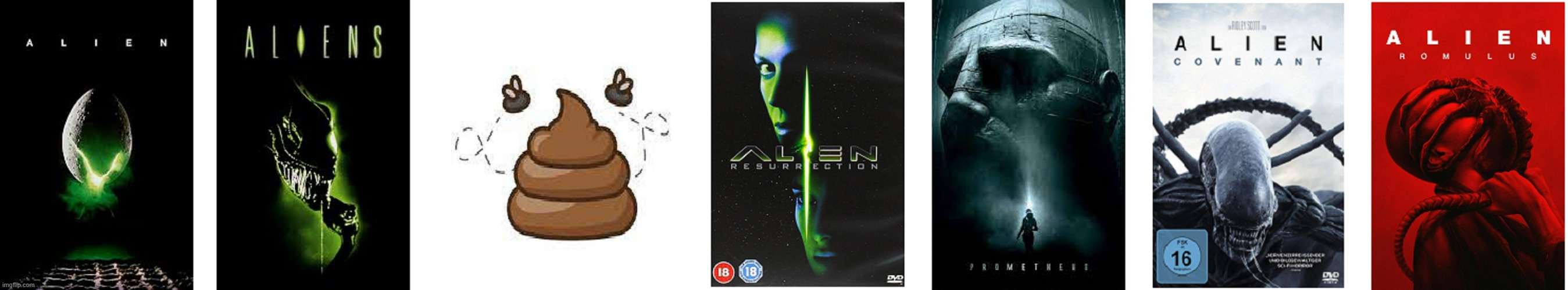 . | image tagged in alien movies | made w/ Imgflip meme maker